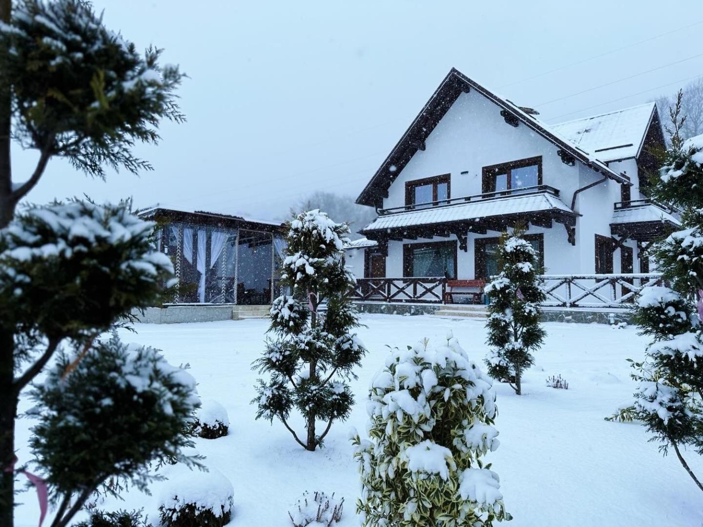 Casuta Doi Ponei Villa Buşteni Buitenkant foto